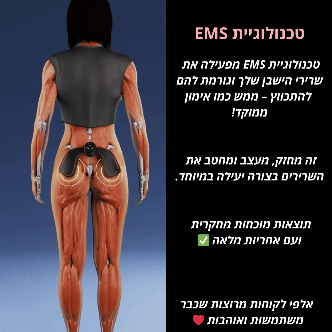 ™MAX-SHAPE - ערכת הקיץ לחיטוב הישבן והבטן
