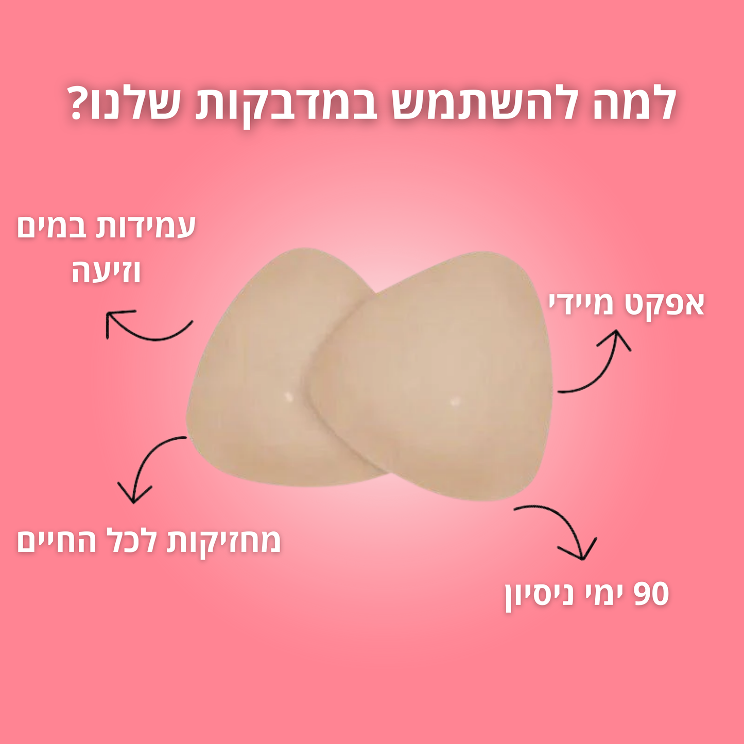 ™NEW-BOOBS - מדבקות הגדלת & הרמת החזה המהפכניות