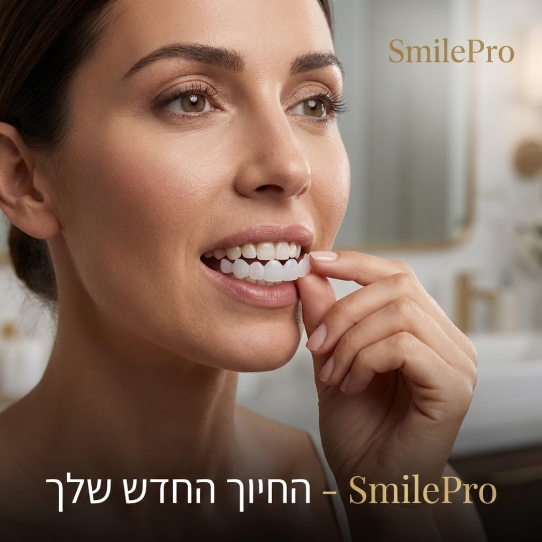 ™NEW-TEETH -חיוך הוליוודי מושלם ברגע