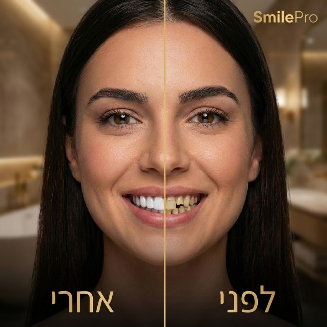 ™NEW-TEETH -חיוך הוליוודי מושלם ברגע