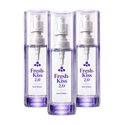 ™FRESH-KISS 2.0 - ספריי נגד ריח רע מהפה לרעננות 24/7