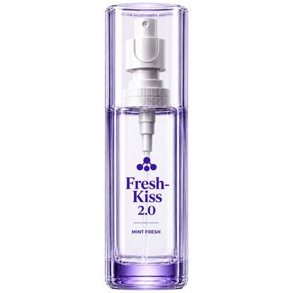 ™FRESH-KISS 2.0 - ספריי נגד ריח רע מהפה לרעננות 24/7